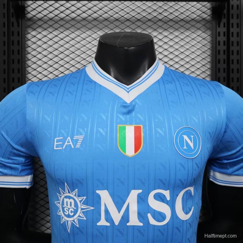 Player Version 25/26 Napoli Home Jersey