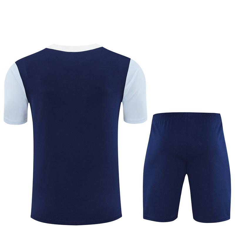 25/26 Tottenham Hotspur Royal Blue with XS Short Sleeve+Soccer Shorts