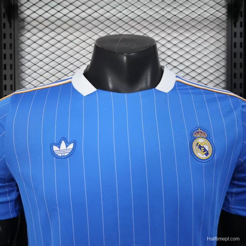 Player Version 25/26 Real Madrid Blue Casual Jersey