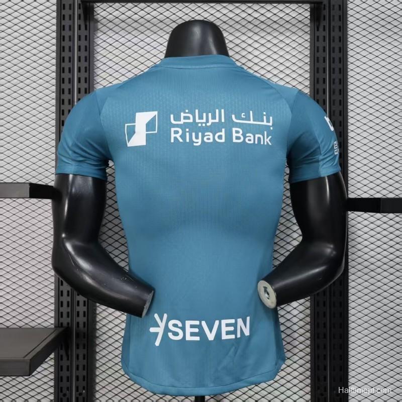 Player Version 25/26 Al Hilal Third Blue Jeresy