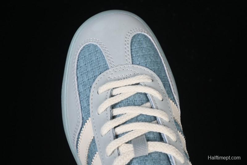 Adidas Originals Gazelle Indoor Retro Casual Slip-Resistant Wear-Resistant Low-Top Skate Shoes - JR8852