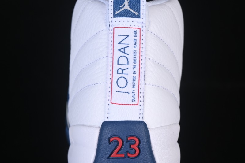 Nike Air Jordan 12 Retro French Blue And White Basketball Shoes - CT8013-114