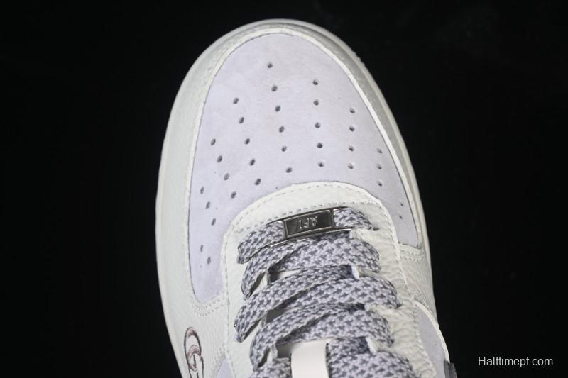 Nike Air Force 1'07 Low Gucci Collaboration White Light Brown Low-Top Casual Sneakers - YF9511-807