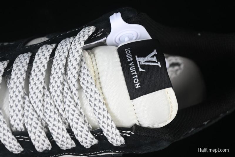 Nike Air Force 1 '07 Low LV Collaboration Stitched Label Print Casual Sneakers - CX5050-Y10