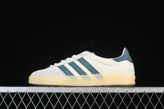 Adidas Originals Gazelle Indoor Retro Casual Slip-Resistant Wear-Resistant Low-Top Skate Shoes - JR3837