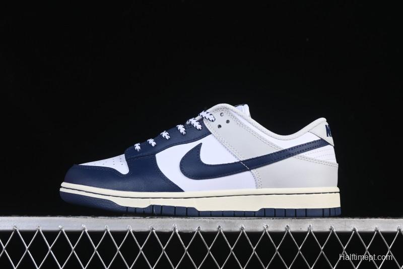 Nike SB Dunk Low Blue White Gray Colorway Low-Top Casual Skate Shoes - IM2222-101