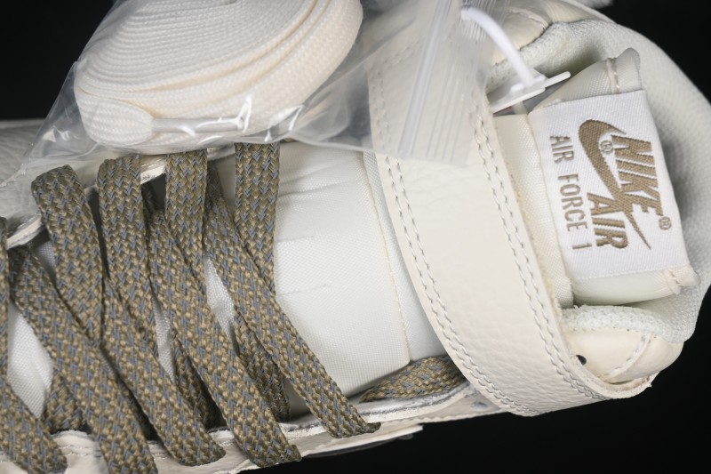 Nike Air Force 1 '07 Mid Retro Basketball Sneakers with 3M Reflective Upper and Crystal Translucent Sole - XL0236-231