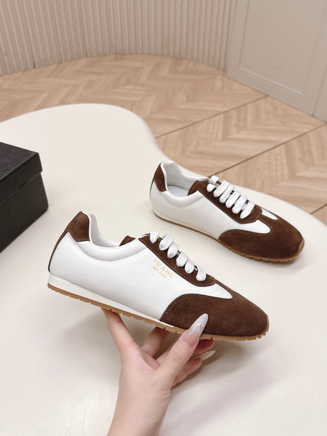 Prada 2025 SS New Agate Sneakers Training Shoes - LY00300
