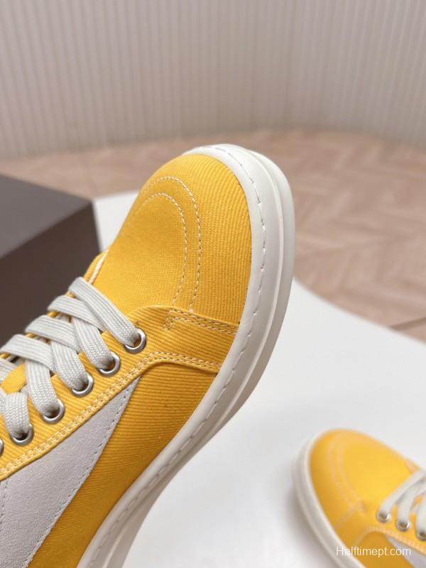 Rick Owens 2025 SS Dark Series High Street Casual Shoes - LY00280/LY00290