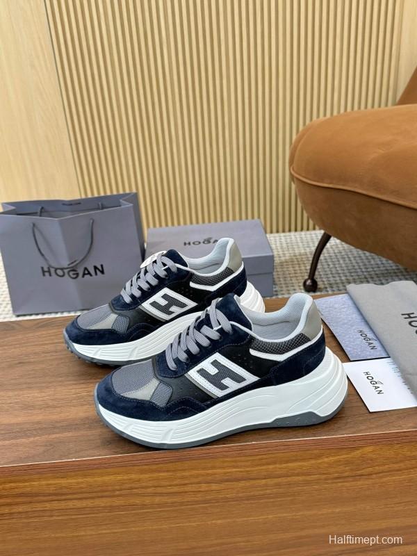 Hogan H-STRIPES Series Couple Chunky Platform Sneakers - LY00370/LY00380