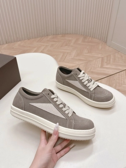 Rick Owens 2025 SS Dark Series Casual Sneakers - LY00290