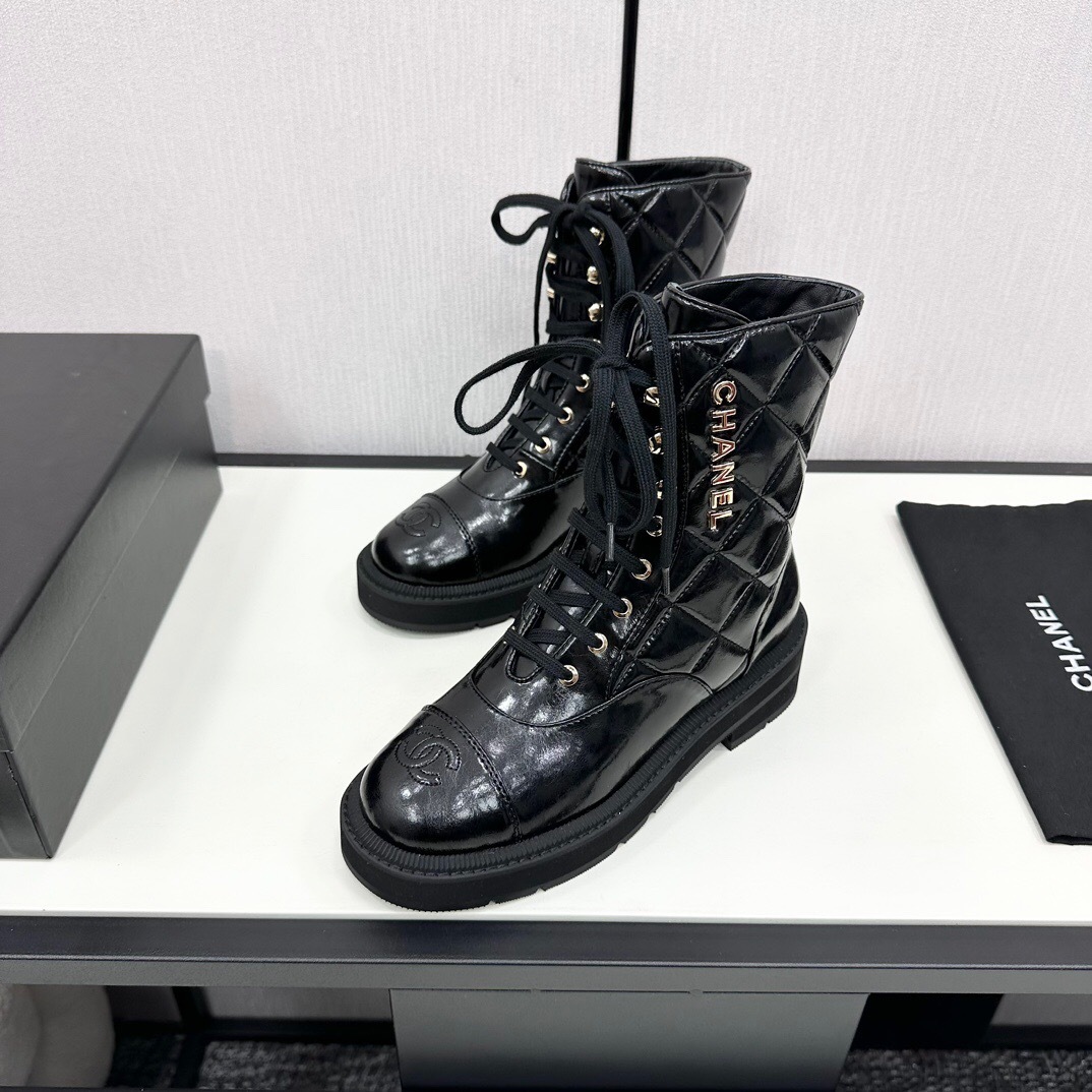 Chanel Classic Rubber Sole Boots - LY00380/LY00390