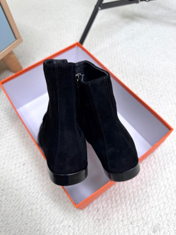 Hermes Kelly Buckle Ankle Boots - LY00390