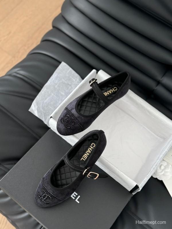 Chanel 2025 SS Runway Mary Jane Flats - LY00300