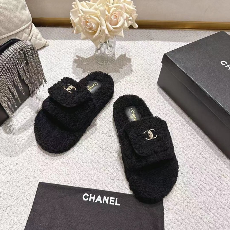 Chanel 2025 SS Slingback Loafers with Lock Buckle - LY00250
