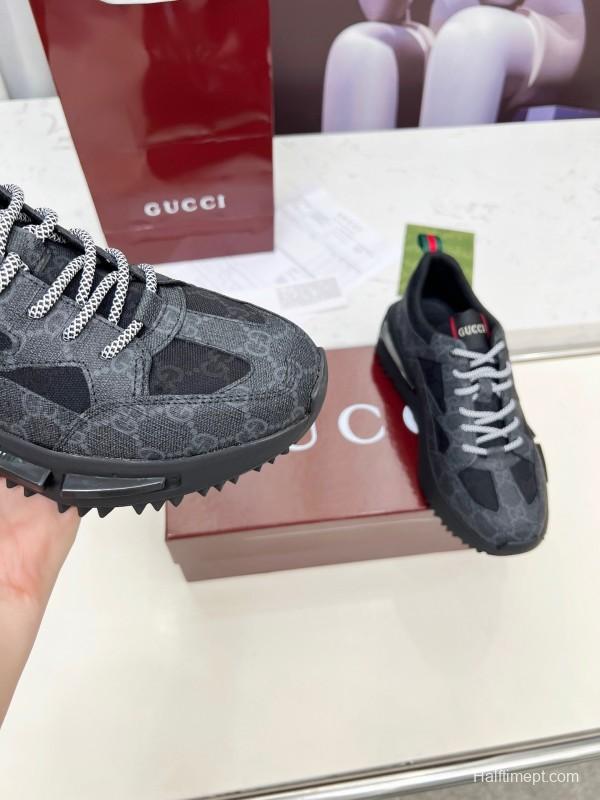 Gucci 2025/SS 2.0 Sneakers with Reflective Stripes and Retro Design - LY00320