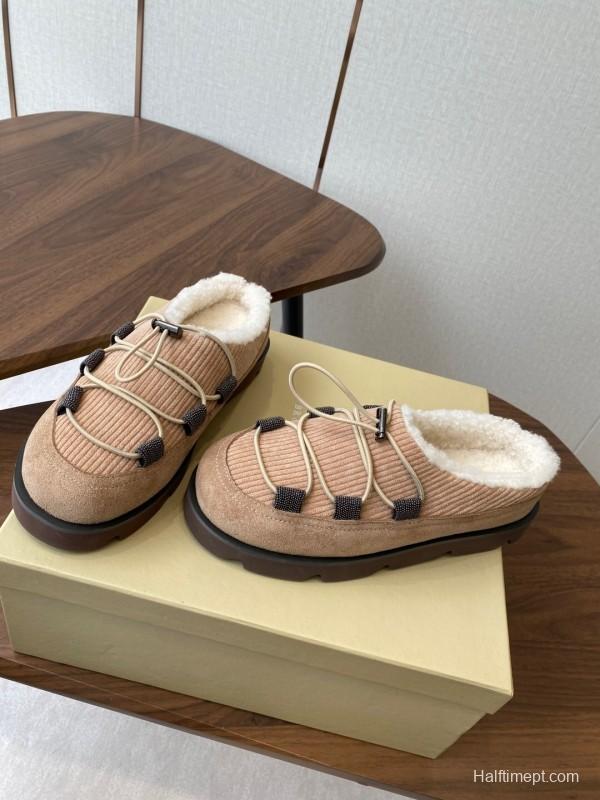 Brunello Cucinelli Open Walk Ankle Boot Winter Snow Boots - AS00300