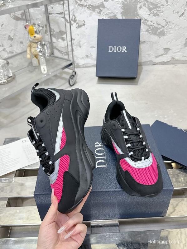 Dior B22 Series Mesh Casual Sneakers Dad Shoes - LY00340