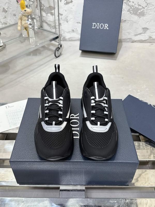 Dior B22 Series Classic Mesh Casual Sneakers Dad Shoes - LY00340