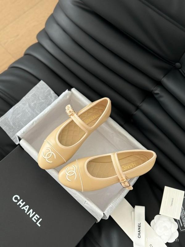 Chanel 2025 SS Runway Mary Jane Flats - LY00