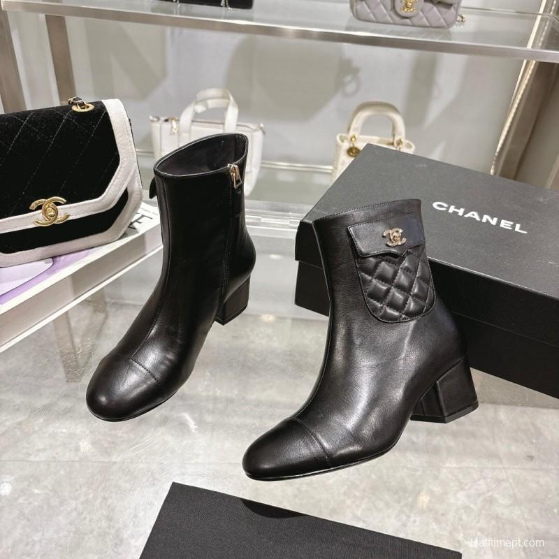Chanel 2025 SS New Short Boots - LY00360