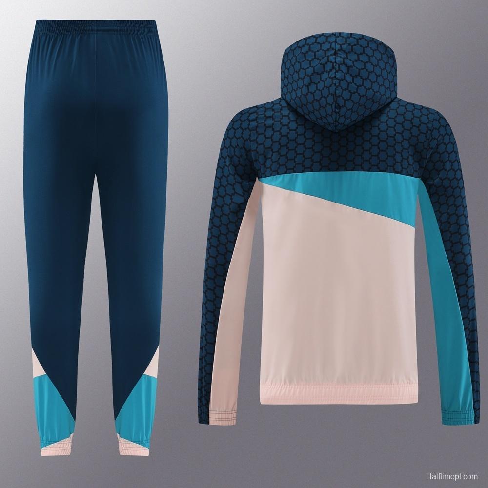 Manchester City Half Zipper Jacket+Long Pants S-2XL