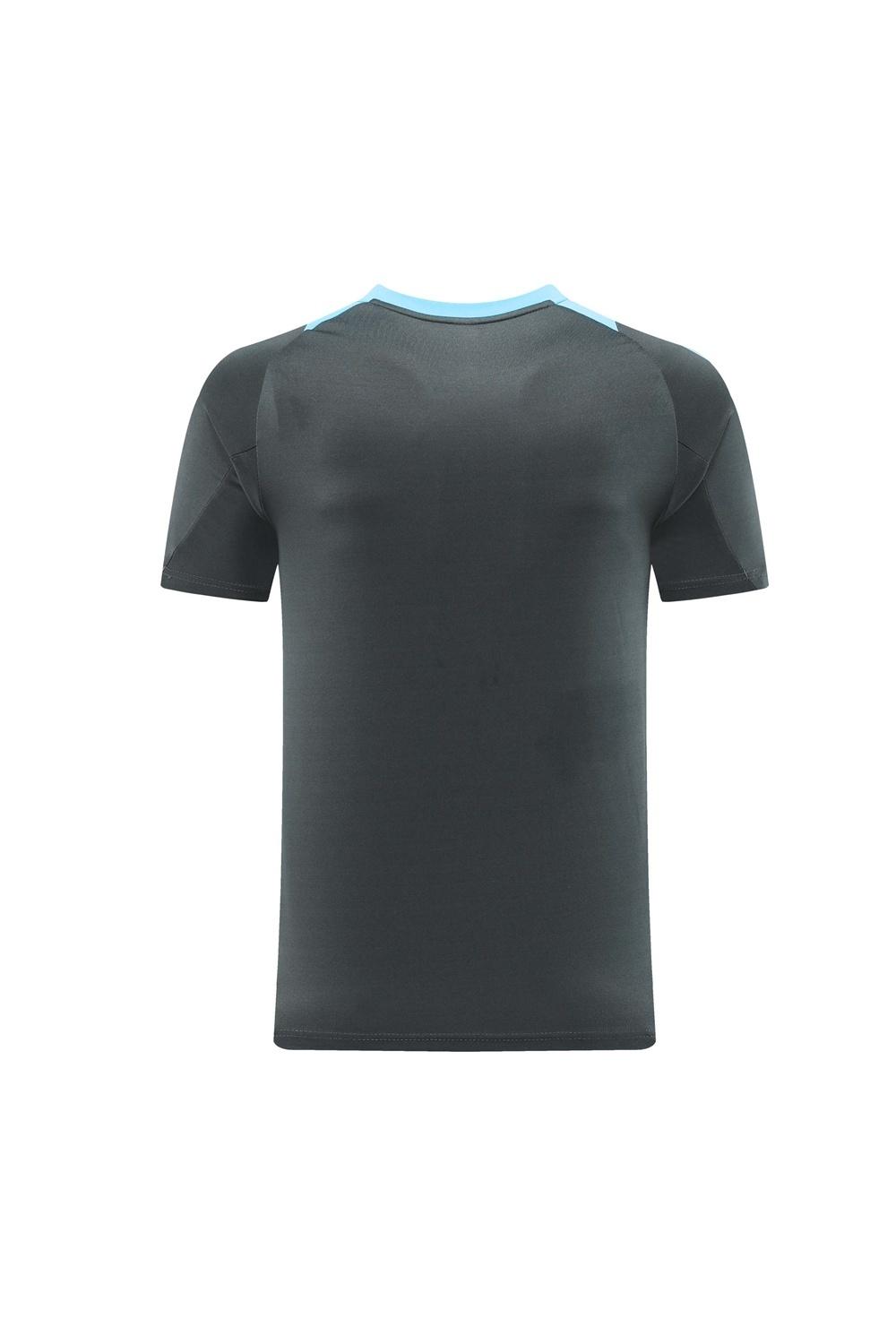 2025 Argentina Dark Gray Short Sleeve+Soccer Shorts