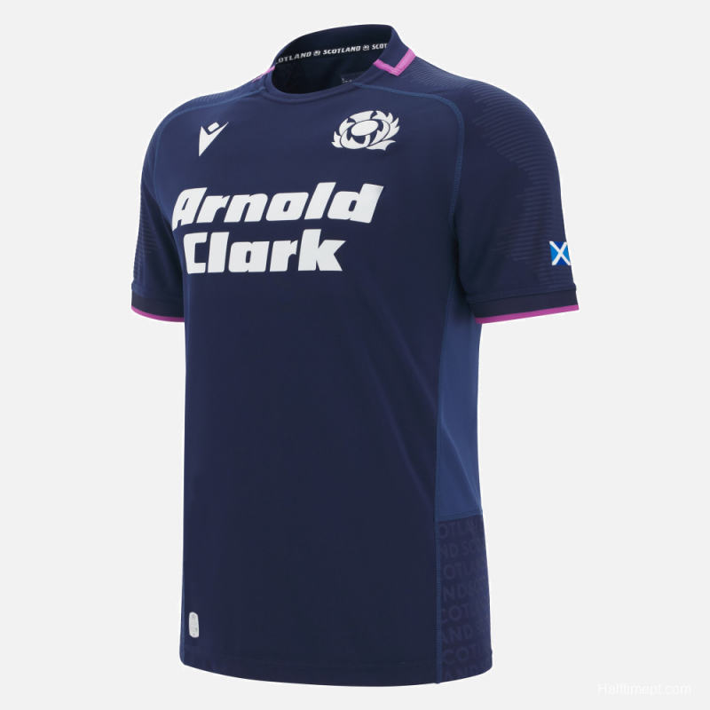 2026 Scotland home Navy Blue Jersey