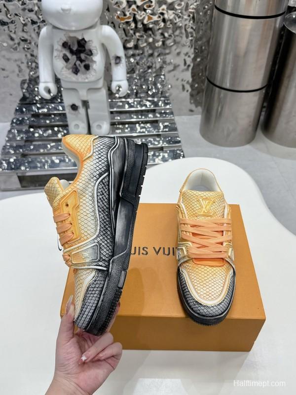Louis Vuitton LV Trainer Basketball Series Retro Sneakers - LY00430