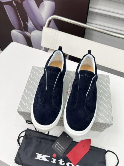 Kiton 2025 SS Slip-On Casual Men's Shoes - KFY00320