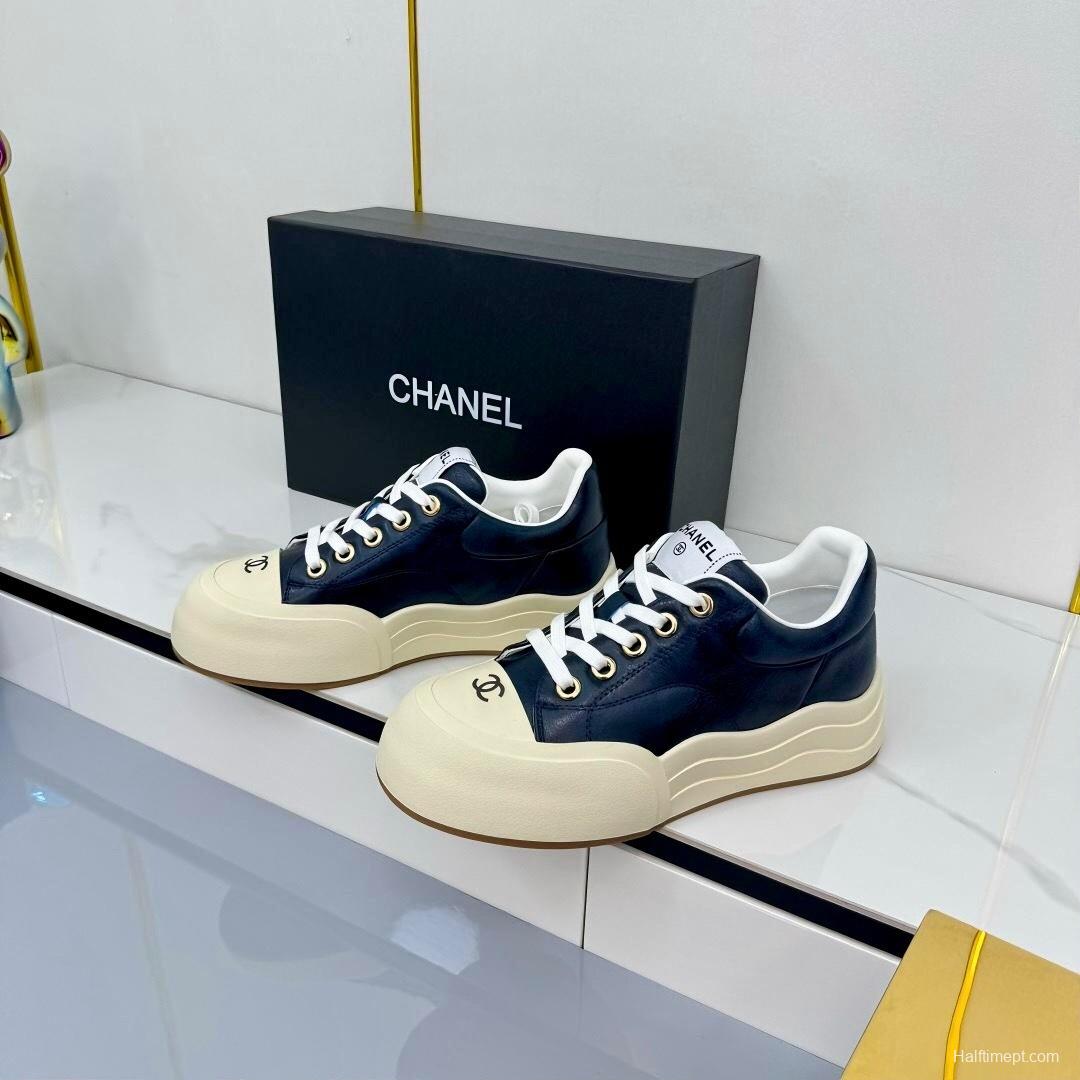Chanel 2025 SS Panda Loafers Casual Sports Shoes - LY00310