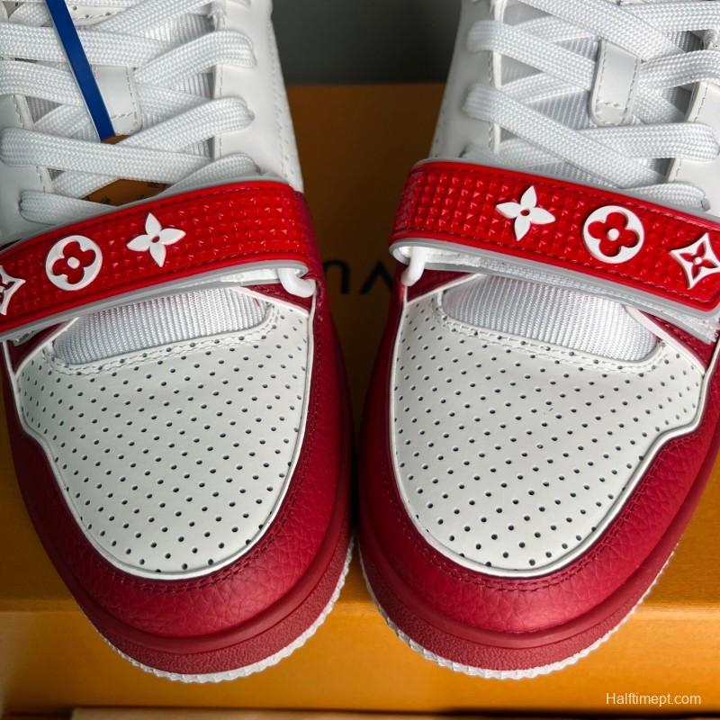 Lv 2025 Spring Summer Collection Premium Replica Signature Logo Sneakers - YC