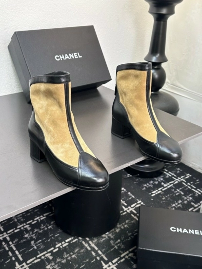 Chanel 2025/SS Short Boots Essential Autumn Winter Item - LY00390
