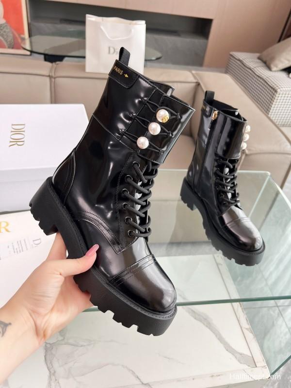 Dior 2025/SS Autumn Winter Studded Boots - AS00370