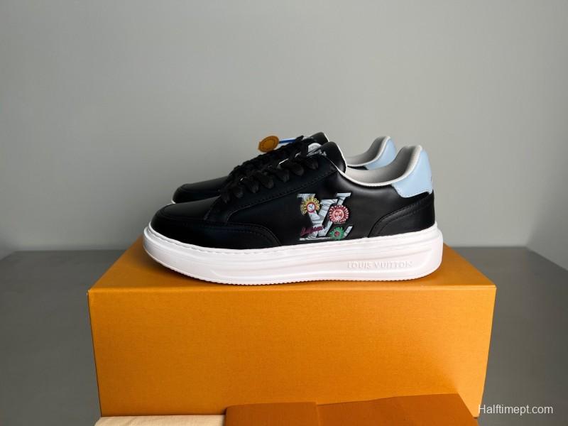 Lv Beverly Hills Low-Top Fashion Sneakers Unisex Couple Shoes - YC