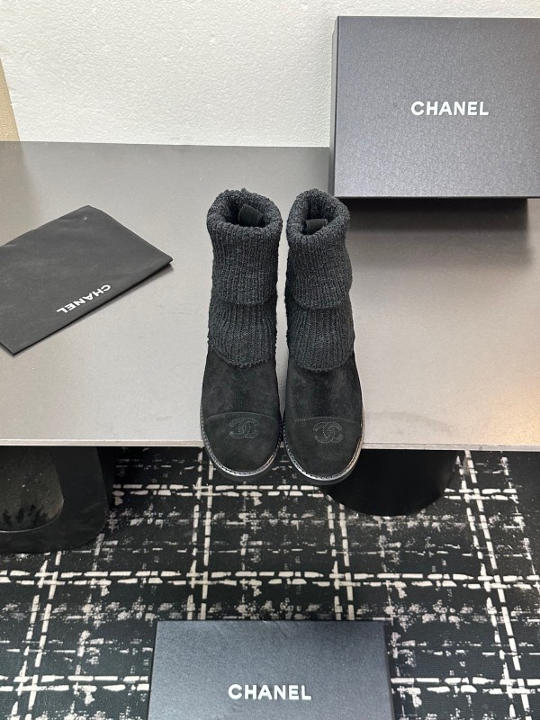 Chanel 2025/SS Short Boots Essential Autumn Winter Item - LY00260