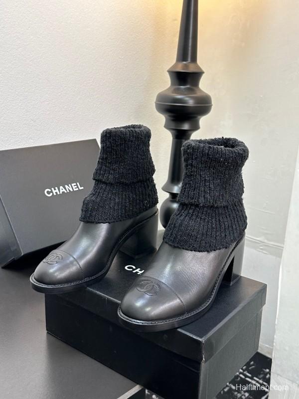 Chanel 2025/SS Short Boots Essential Autumn/Winter Item - LY00260