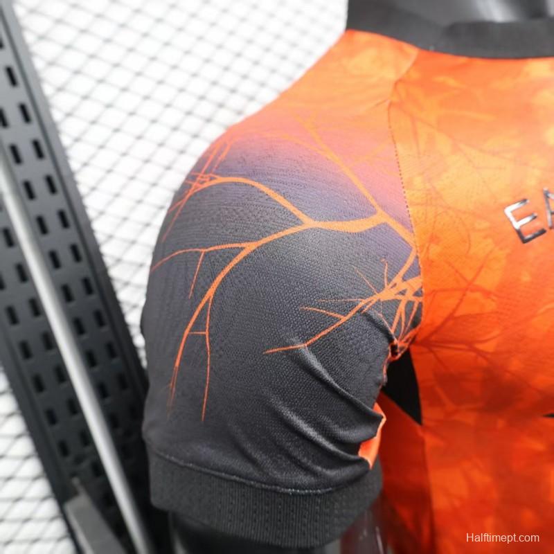 Player Version 25/26 Napoli Halloween Orange Jersey-Glow In Dark