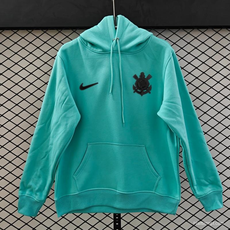 Player Version 25/26 Corinthians Black Full Zipper Jacket-9 Colors