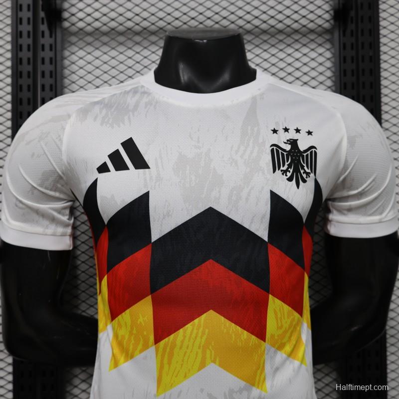 Player Version 2026 Germany White with Black Red Special Edition Jersey