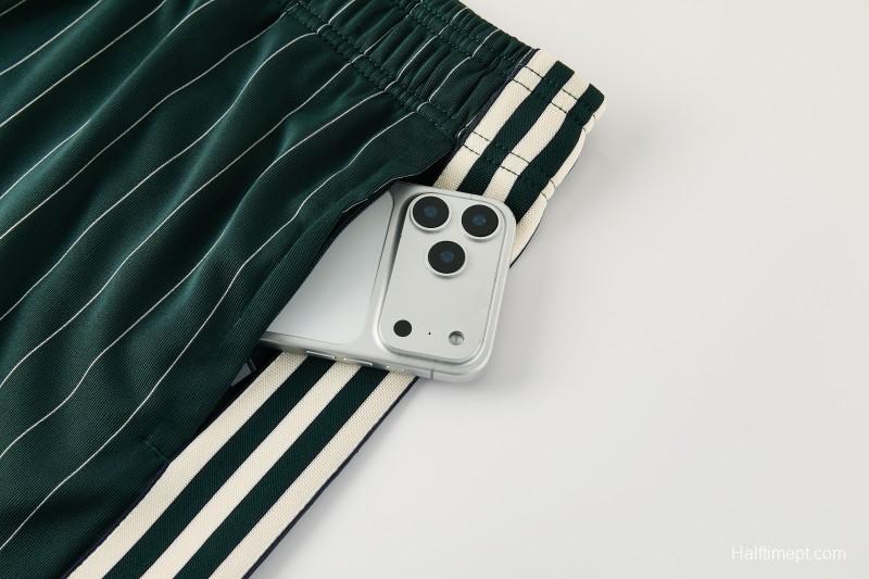 26/27 Juventus Navy Green Short Sleeve+Soccer Shorts