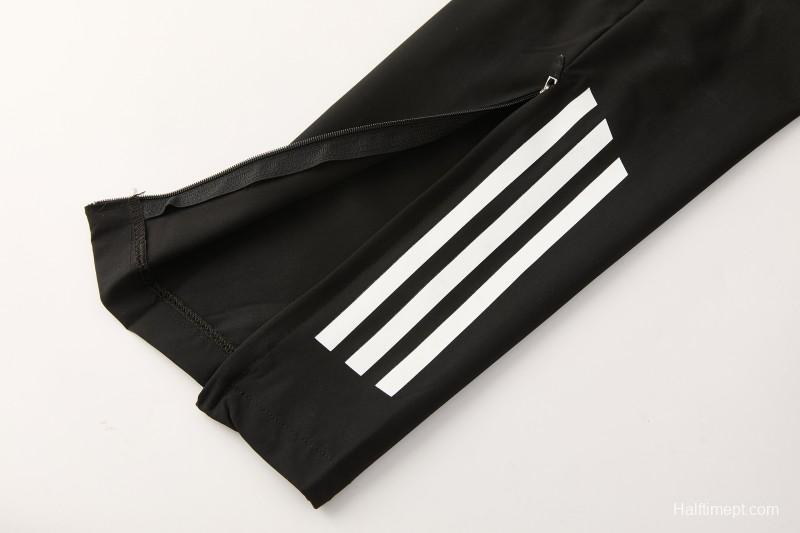 26/27 Liverpool Green Full Zipper Hooded Jacket Tracksuit + Black Long Pants