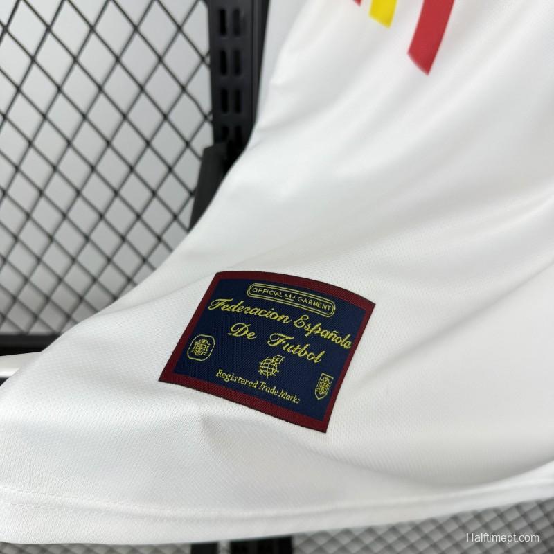 1996 Retro Spain Away Long Sleeve Jersey