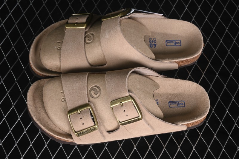Birkenstock Arizona Soft Footbed Sandals with Cozy Lambswool Lining - 0951461