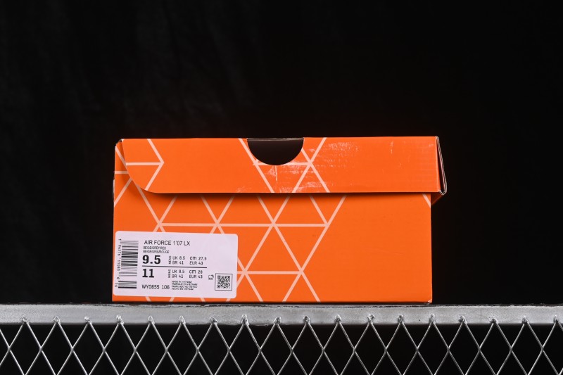 Nike Air Force 1 '07 Low Collaboration Casual Skateboarding Shoes with Full-Length Air Cushion - WY0655-106