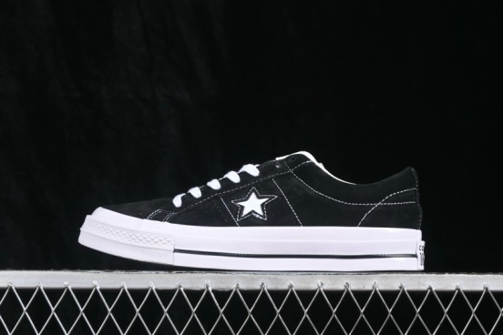 Converse One Star Pro Retro Canvas Skateboarding Shoes with Vintage Design - 158369C