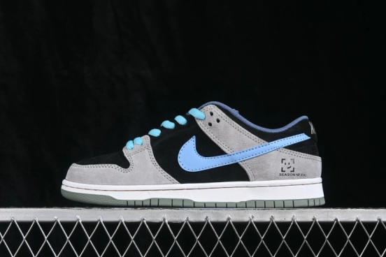 Nike SB Dunk Low Skateboarding Shoes with Premium Leather Upper - HF3063-002