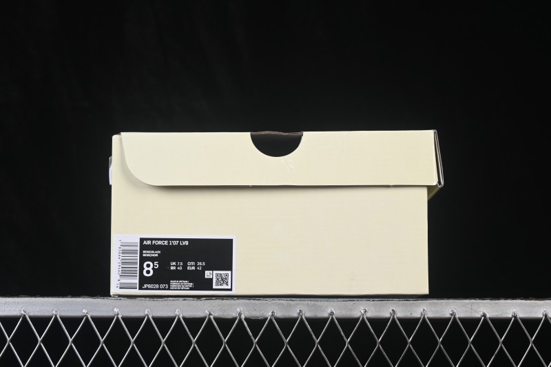 Nike Air Force 1 '07 Low Black White Classic Low-Top Casual Sneakers - JP8028-073