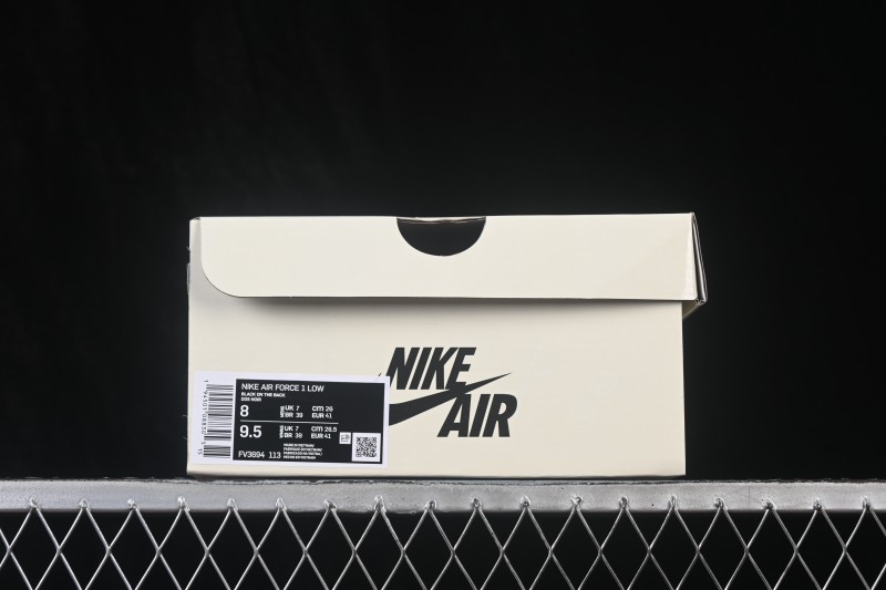 Nike Air Force 1 '07 Low Canvas Casual Skateboarding Shoes with Full-Length Air Cushion - FV3694-113
