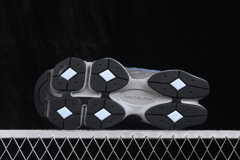 New Balance 9060 Retro Running Shoes with ABZORB Cushioning and Suede Overlays - U906023D